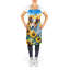 Jack Jack Terrier en tablier tournesols