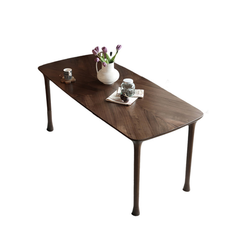 Table de salle à manger rectangulaire Vintage, H 29,52 po x L 70,86 po x l 29,52 po 