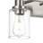 Adjustable Brushed Nickel Wall Sconce With Clear Glass Shade – Modern Vanity Light For Bathroom, Bedroom & Living Room-216806813-216806788