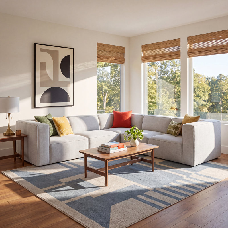 Jaye - 5 Piece Upholstered Modular Sectional