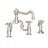 Chesterfield Bridge Faucet with Side Spray