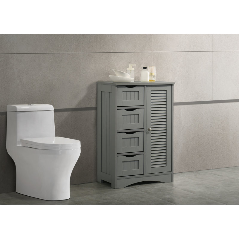 Danna Bathroom Cabinet, Grey