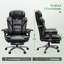 Chaise de bureau de 28,7 po de profondeur avec dossier haut, repose-pieds et accoudoirs, chaise de jeu large avec support lombaire pour le bureau personnel-379896406