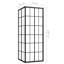 Cabine de douche rectangulaire encadrée l 27,6 po x P 27,6 po x H 70,9 po