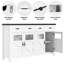 Buffet décoratif 4 portes 55,1 po Nostrand-599299042
