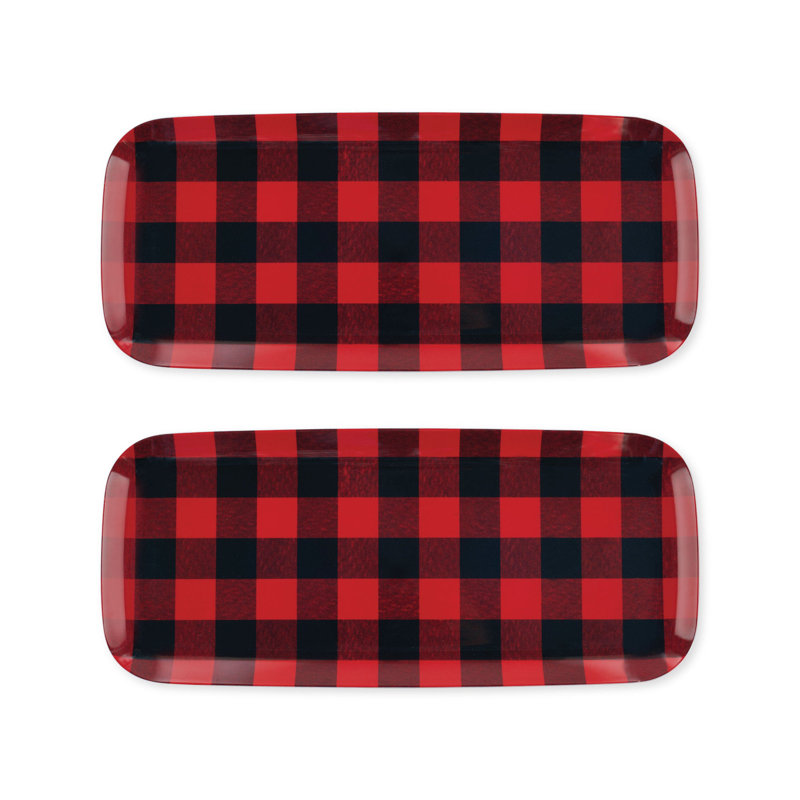Abela Melamine Tray - Set of 2