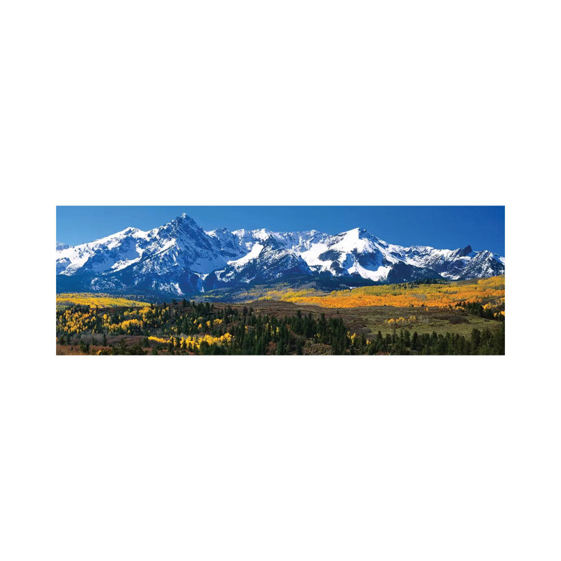 Snow-Covered - Wrapped Canvas Panoramic Print, 30.48 cm H x 91.44 cm W x 1.91 cm D