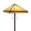 Lampe sur pied 18 lumières THEROS style Tiffany 2 lumières