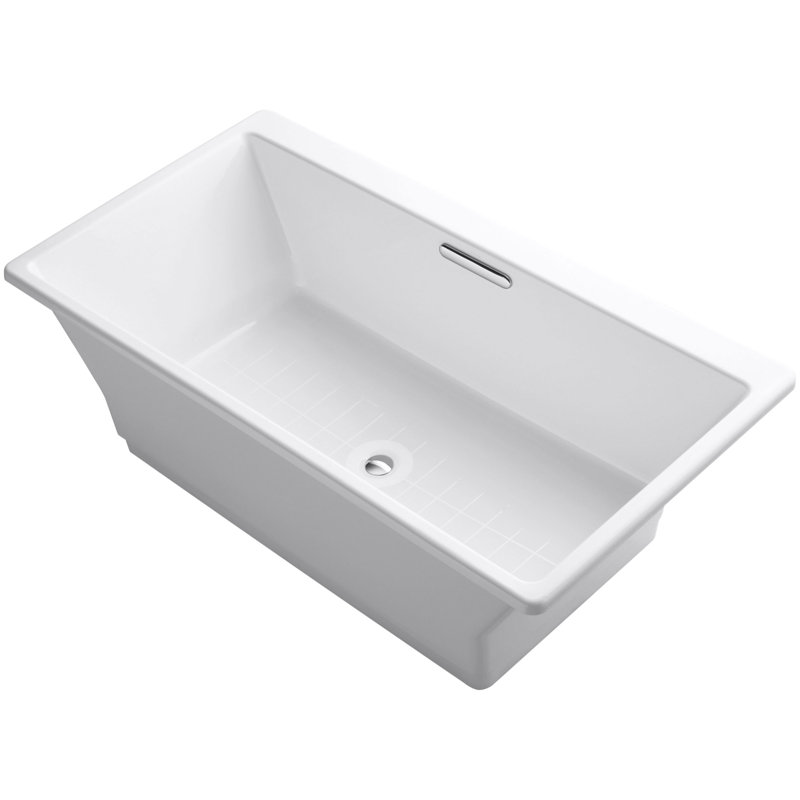 Rêve® 67" x 36" Freestanding Soaking, White