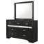 Commode 7 tiroirs avec miroir Annie