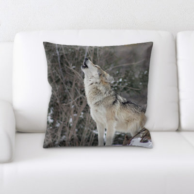 Coussin loup