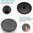 Matte Black Handheld Shower System With 8" Rainfall Head - 3-Setting , Adjustable Slide Bar, Corrosion, Spray Holes, 360 Rotation, 1.8 Gpm Flow, Wall Mounted Dual & Scratch Finish, Corrosion ,