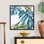 «Palm Leaves I» par Eva Watts - reproduction d'art sur toile