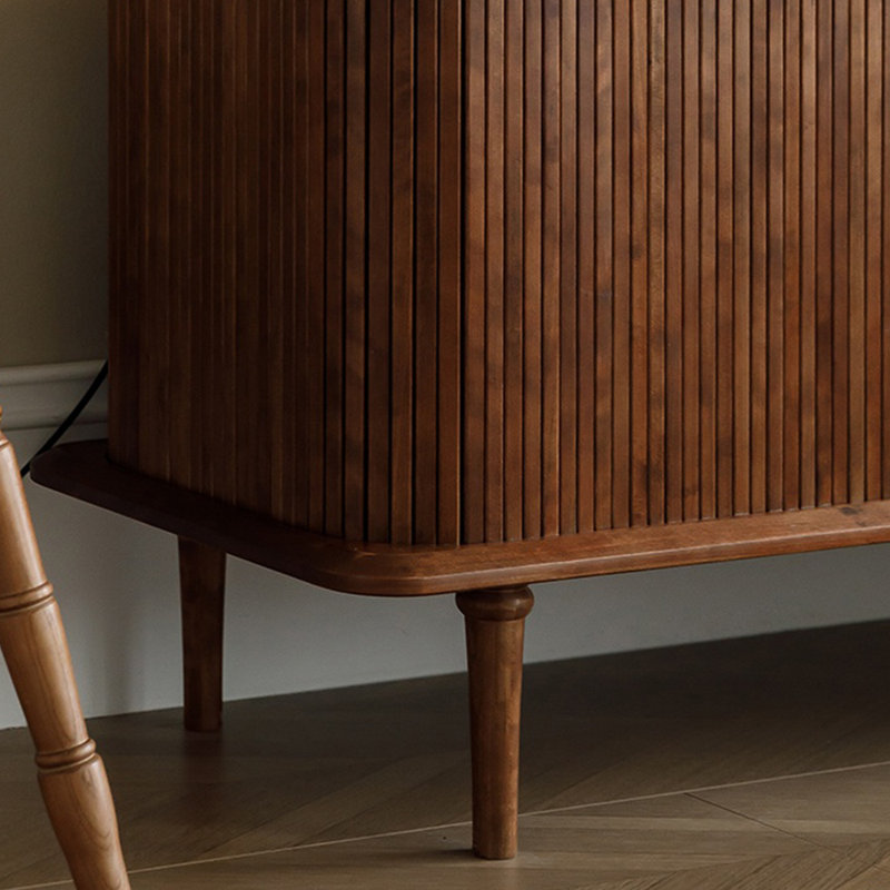 Meuble télé à volet roulant, 78.74"