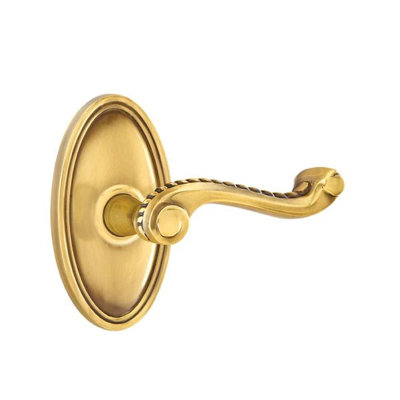 Emtek Privacy Interior Mortise w/ Oval Rosette & Rope Lever