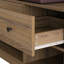 Arbre de couloir multi-usages avec banc d'entrée en lin rembourré amovible, portemanteau, tablettes de rangement et panneau perforé, pour les couloirs, le salon, le brun-128943239