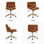 Fauteuil de bureau en polyester avec coussin inclinable moderne Guitra-283777739