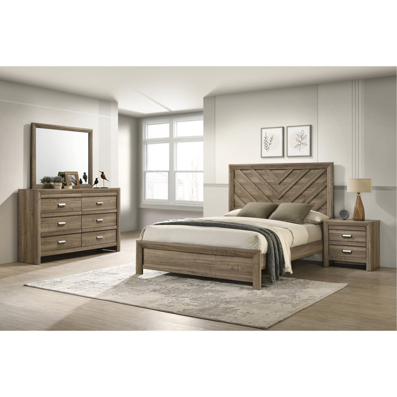 Mobilier de chambre à coucher 1pc, Lit double