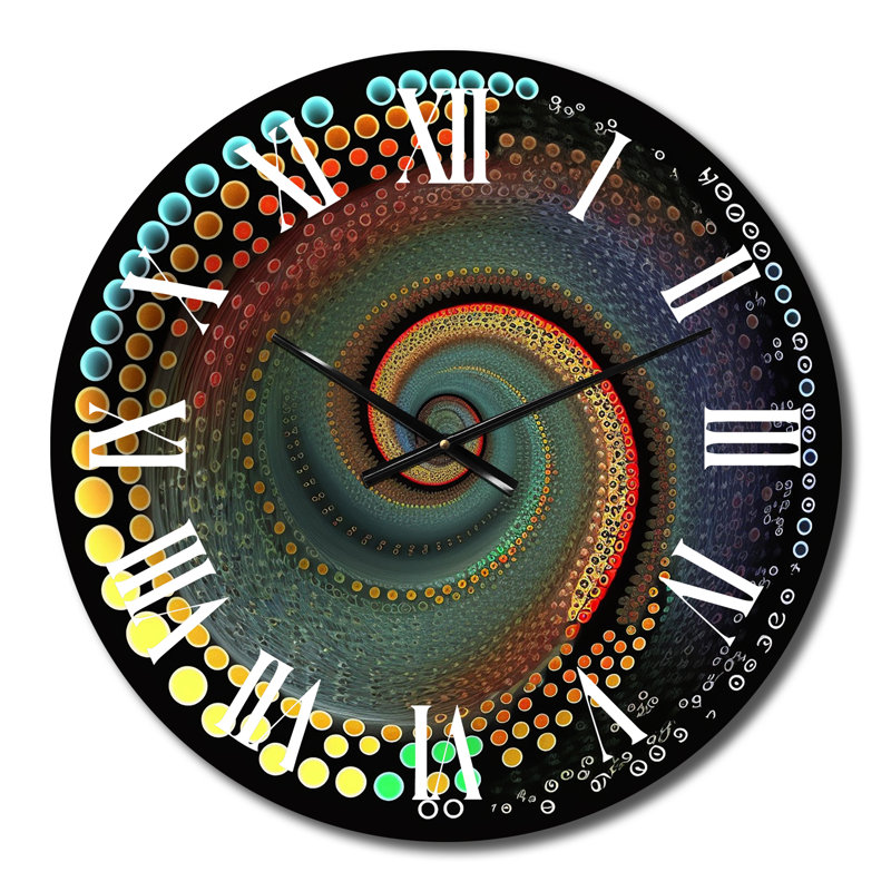 Horloge murale Iridiscdent, Moyenne