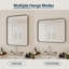 Stylish Aluminum Framed Mirror with Rounded Corner for Elegant Home Decor-512941706-513305233-513305236