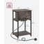 Alberdina End Table with Built-In Outlets