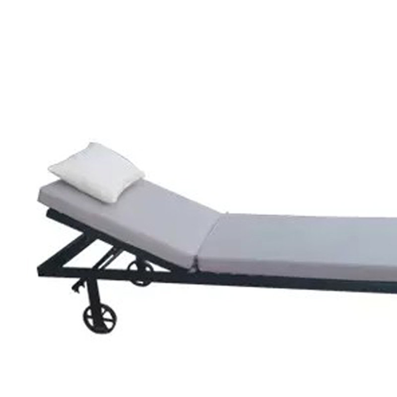 Outdoor Lounger Waterproof Fabric Aluminum Frame Outdoor Chaise Lounge , Cushion Included
