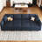 Allinson 9-Piece 112.6'' Wide Velvet Freely Combined Modular Sofa Bed Variable U Shaped Sofa Bedroom Large Sleeper Livingroom Sectional Storage Sofa-101644898