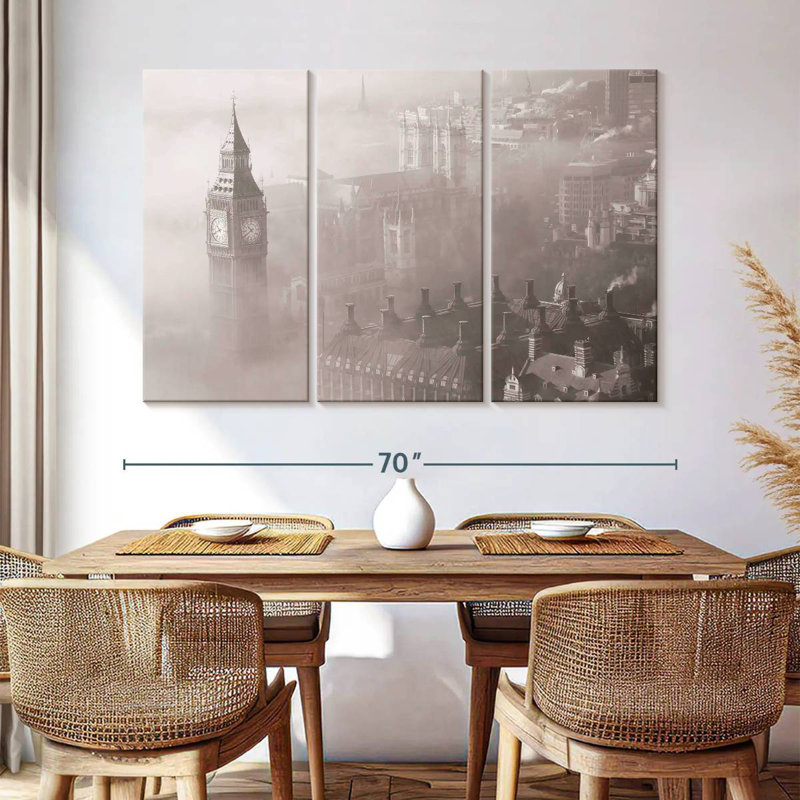 Sebbie Foggy Westminster, 42" H x 65" W