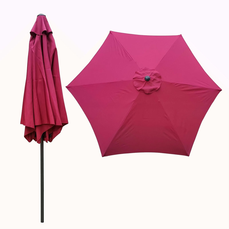 PARAPLUIE 9 PIEDS Bourgogne, Rouge