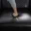 Upholstered 80 " Leather Match Power Reclining L-Shaped Corner Sectional