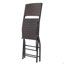 Chaise pliante en osier pour l'extérieur