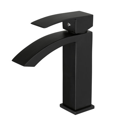 Single Handle Aluminium Bathroom Sink Faucet