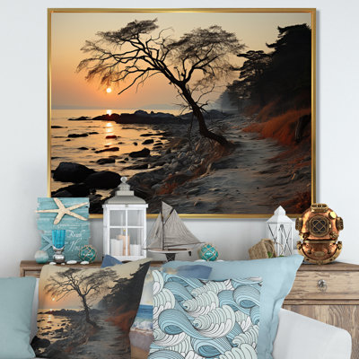 " Beach Photo Sandy Serenade I "