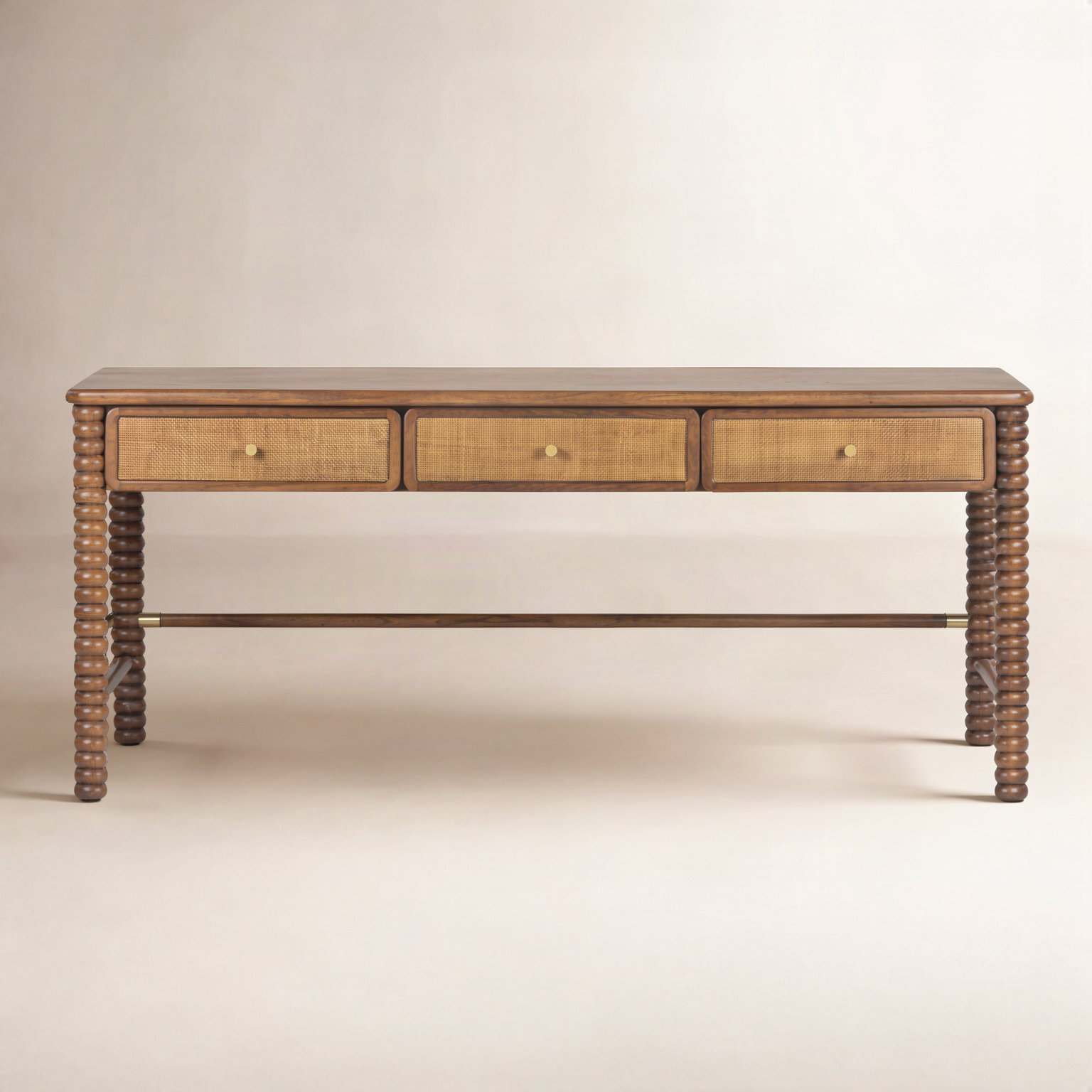 Alyson 66" Acacia Writing Desk