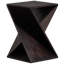 Ikem Solid Wood Pedestal End Table