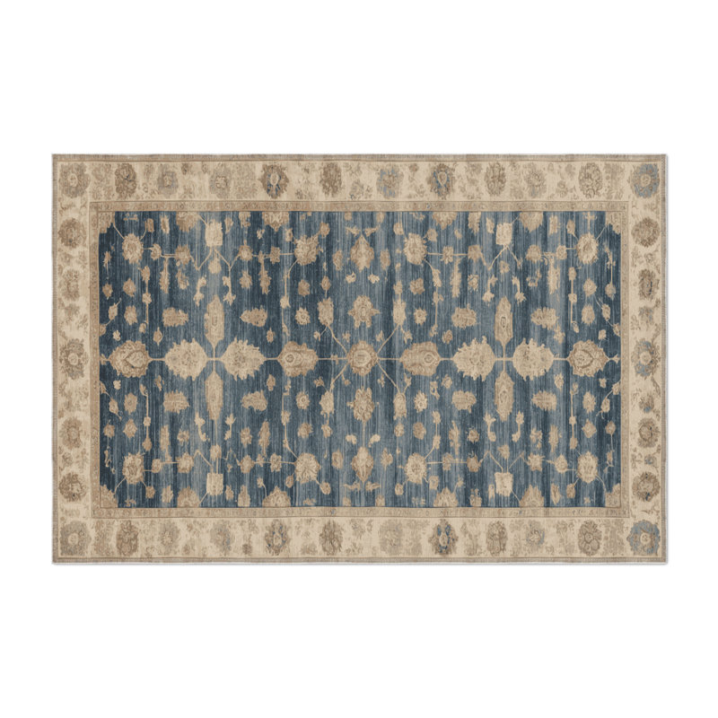 Tapis d'intérieur et d'extérieur surteint beige, Rectangulaire 3 pi x 5 pi