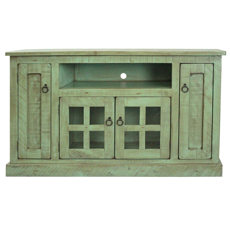Media Console, Rustic Dark Blue