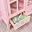 French style light luxury bookcase