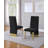 Alayziah 4 - Person Glass Top Pedestal Dining Set-344781278