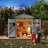 Outdoor Storage Shed, Protective Film, Four Daylight Windows Lockable Doors,A Practical And Thoughtful Gift,Two Colors Can Be Freely Selected Storage Sheds-124385897-124385898