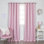 Paire de rideaux occultant Golden Enchanted Unicorn Polyester