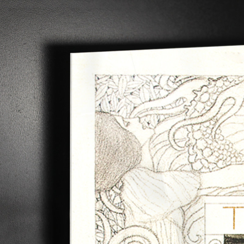 Tragedy by Gustav Klimt - No Frame Painting on Plastic / Acrylic, 95cm H x 65cm W