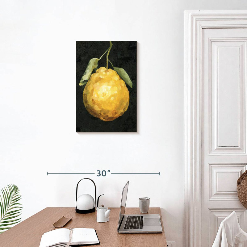 Yarlin Dark Lemon II, 24" H x 16" W