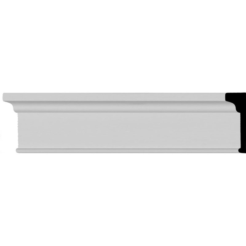 Primed White Polyurethane Crown Panel Moulding 94.5"