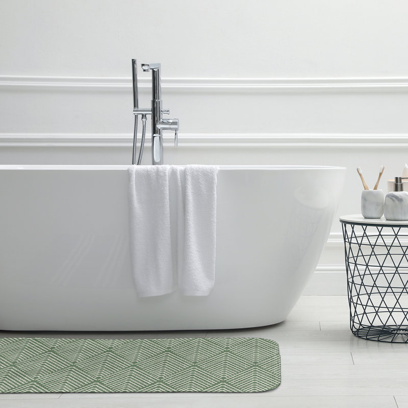 Tapis de bain GGG, L 21 po x L 34 po, Vert