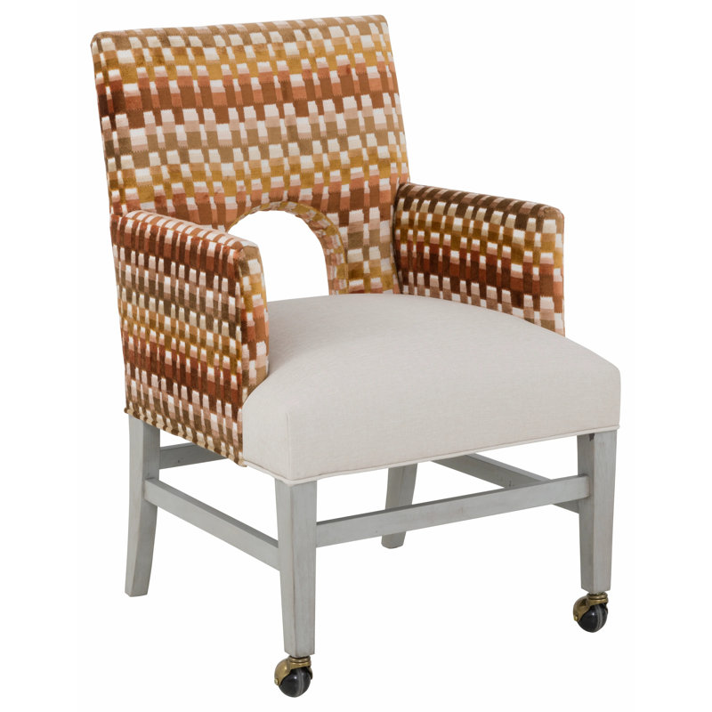 Chaise Libby Langdon For Fairfield, Noisette, Noisette 9508