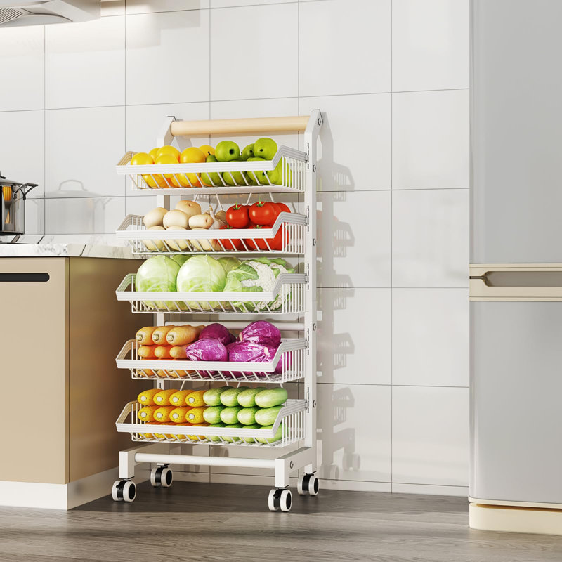 Metal Storage Rack, 105cm H x 42cm W x 32cm D