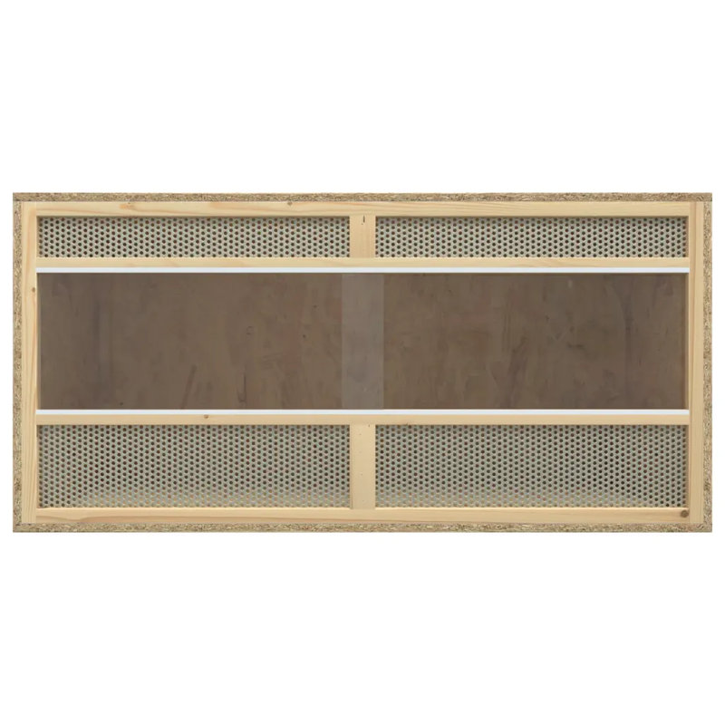 Bay Isle Home Terrarium Engineered Wood, 47cm H x 100cm W x 47cm D