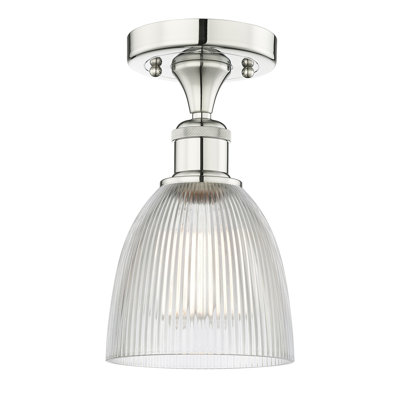 Philomene Glass Semi Flush Mount