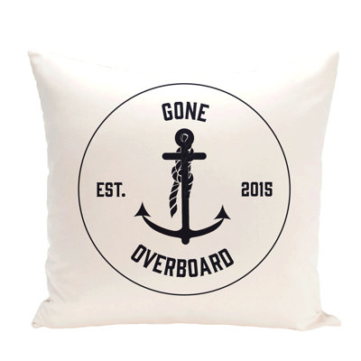 Nautical Nights Reversible Throw Pillow